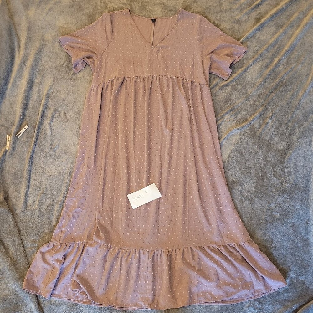 (DRESS F) - Women's Plus Size Dress